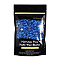 Hard Wax Beans, Body Hair Removal, Depilatory Hot Film Wax, Pearlized, Flat Round, Blue, 23x14cm, Net weight: 250g/bag