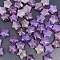 Natural Amethyst Beads, Star, 10x5mm, 21pcs/set