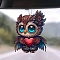 Owl Acrylic Pendant Decorations, for Car, Camel, 80mm