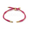 Nylon Cord Silder Bracelets MAK-C003-03G-11-4