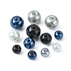 460Pcs 12 Style Glass Pearl Beads HY-FS0001-07-4
