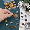 CHGCRAFT 60Pcs 6 Style Alloy Small Handmade Charms Pendants FIND-CA0005-01-3