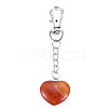 Natural Mixed Gemstone Keychain G-S299-133-2