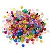 Transparent Frosted Glass Beads and Transparent Crackle Glass Beads CCG-CD0001-01-2