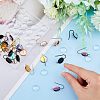 SUPERFINDINGS DIY Blank Dome Dangle Earring Making Kit DIY-FH0005-06-3