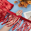 10 Yards Polyester Tassel Lace Ribbon DIY-WH0430-569A-3