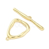 Brass Toggle Clasps KK-Z084-06G-3