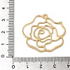 Brass Pendant KK-O100-13G-03-3