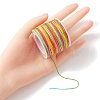 50M Segment Dyed Nylon Chinese Knotting Cord NWIR-YW0001-05A-4