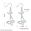 Brass Dangle Earrings EJEW-BB16884-3