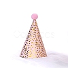 Paper Party Hats AJEW-WH0182-84C-1