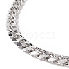 Non-Tarnish 304 Stainless Steel Cuban Link Chains CHS-XCP0001-10-2