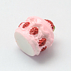 Strawberry Cake Resin Decoden Cabochons X-CRES-R183-05B-4