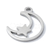 Non-Tarnish 304 Stainless Steel Charms STAS-C097-23P-2