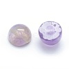 Natural Amethyst Cabochons G-P393-R14-4mm-2