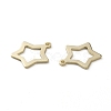 Brass Charms KK-H739-10G-3