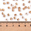 6/0 Transparent Inside Colours Glass Seed Beads SEED-N006-003F-4