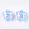 Transparent Crackle Acrylic Beads TACR-S148-03D-2