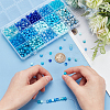 PandaHall Elite 900Pcs 15 Style Glass Round Beads DIY-PH0020-95-3