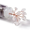 Chip Natural Amethyst & Quartz Crystal Display Decorations DJEW-D005-01R-03-4