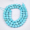 Synthetic Turquoise Beads Strands G-S354-26-2