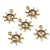 Tibetan Style Alloy Charms FIND-H038-23AG-3