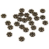 Tibetan Style Alloy Beads Daisy Spacer Beads LF1249Y-01AB-RS-5