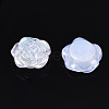 Electroplate Acrylic Cabochons PACR-T014-07-3