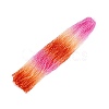 Gradient Color Baking Painted Glass Bead Strands DGLA-A039-T4mm-A04-1