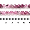 Natural Cherry Blossom Agate Beads Strands G-B076-A02-01-5