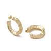 Rack Plating Brass Stud Earrings for Women EJEW-A088-04G-2