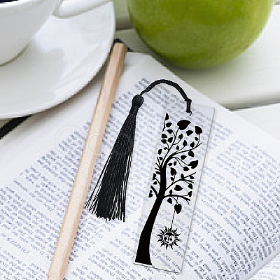 Acrylic Bookmarks AJEW-WH0387-009-1