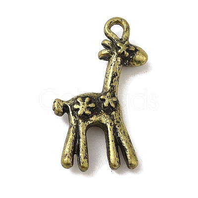 Tibetan Style Alloy Pendants TIBEP-L021-23AB-1