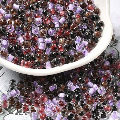 Transparent Glass Round Seed Beads SEED-B001-05A-18-1