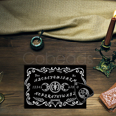 Pendulum Dowsing Divination Board Set DJEW-WH0324-049-1