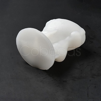 3D Christmas Snowman DIY Candle Silicone Statue Molds CAND-B002-06-1