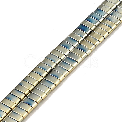 Electroplated Non-magnetic Synthetic Hematite Beads Strands G-G089-A02-18-1