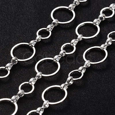 Brass Handmade Chains X-CHR008-CK44-S-1