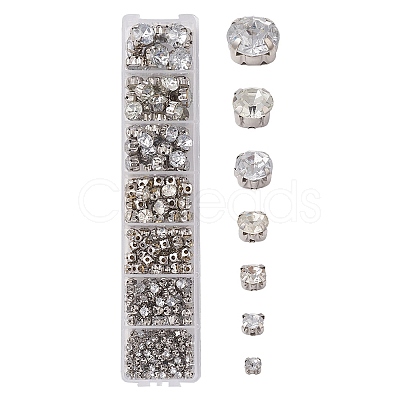 7 Style Square Sew on Rhinestone GACR-YW0001-03-1