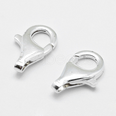 925 Sterling Silver Lobster Claw Clasps STER-G019-04-16mm-1