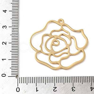 Brass Pendant KK-O100-13G-03-1