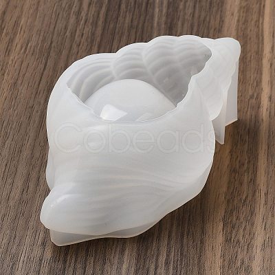 Conch Shaped DIY Storage Box Silicone Molds DIY-G109-02D-1