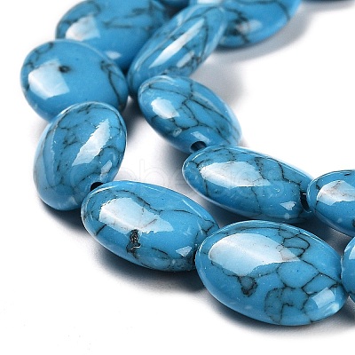 Synthetic Turquoise Beads Strands G-C101-C01-01-1