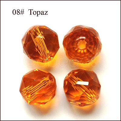 Imitation Austrian Crystal Beads SWAR-F066-6mm-08-1