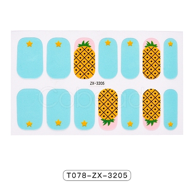 Full Cover Nail Stickers MRMJ-T078-ZX-3205-1