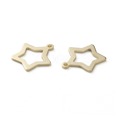 Brass Charms KK-H739-10G-1