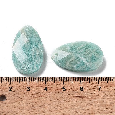 Natural Amazonite Pendants G-G069-04D-1