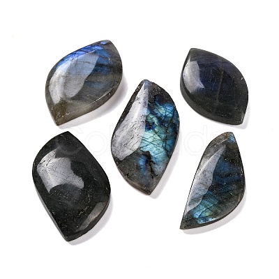 Natural Labradorite Cabochons G-B085-05-1