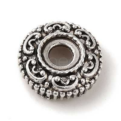 Tibetan Style Alloy European Beads TIBEP-L021-28AS-1