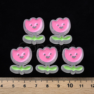 Transparent Acrylic Beads X-MACR-S374-03B-07-1